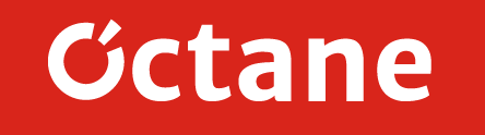 Octane logo white